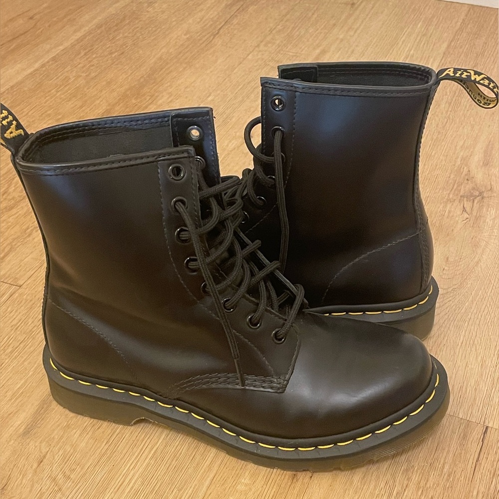 Dr. Martens black lace up boots
